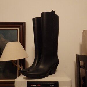 Tall Givenchy Dress Rubber Rain boots size 40